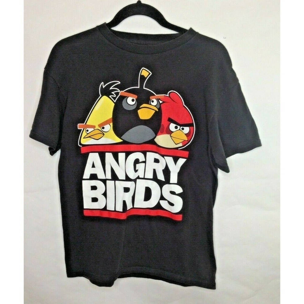Fifth Sun Angry Birds Cotton Graphic Tee Shirt